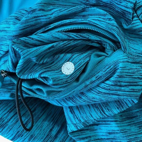 Lululemon T.H.E. Short 9" *Liner Invert Heather Amazonite Nautical Navy Size L - Picture 8 of 8